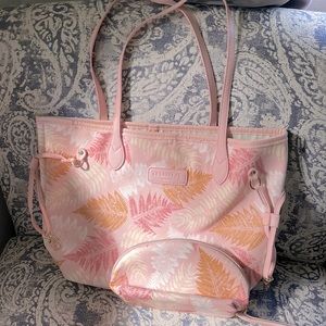 Lexbreezy tote bag / w make up bag